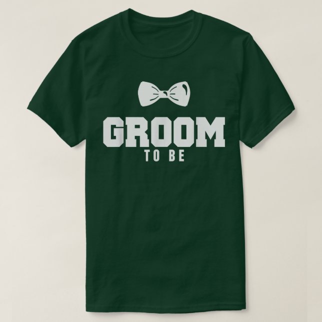 Camiseta Groom To Be Bachelor Party  (Frente do Design)