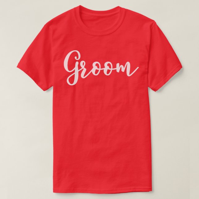 Camiseta GroomT (Frente do Design)