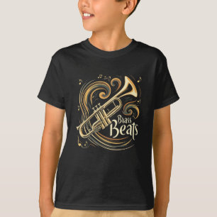 Camiseta Groove do Jogador de Trompete do Brass Beats