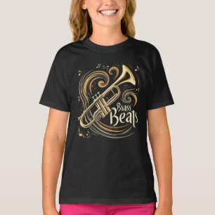 Camiseta Groove do Jogador de Trompete do Brass Beats