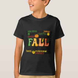 Camiseta Groovest Fall Graças Dia de Ação de Graças Mulhere