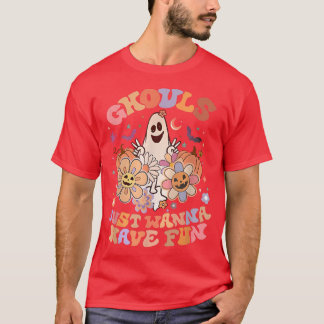 Camiseta Groovls Só Quer Se Divertir, Fantasma Pumpkin F