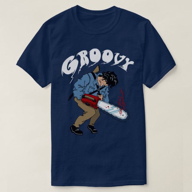 Camiseta Groovy (Frente do Design)