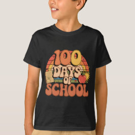 Camiseta Groovy 100º Dia da Design escolar - Escola de Vint