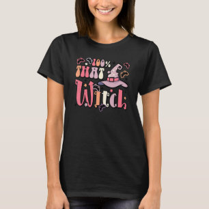 Camiseta Groovy 100 Aquela Bruxa Witch Witch Vibes Hal