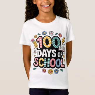 Camiseta Groovy 100 Days of School