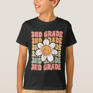 Camiseta Groovy 3rd Grade Back to School T-shirt.png