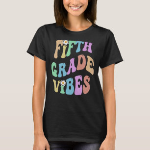 Camiseta Groovy 5 GRADE VIBES Professor 5.º Gr Ret