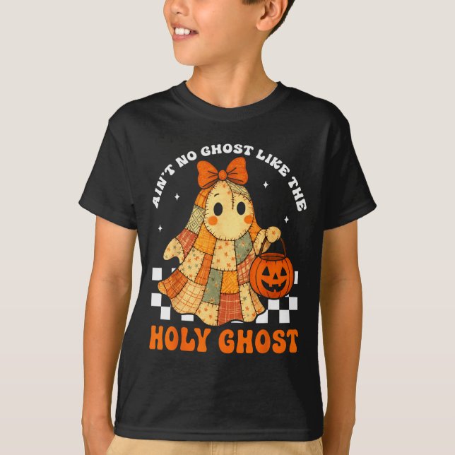 Camiseta Groovy Ain’t No Ghost Like The Holy Christian Hall (Frente)