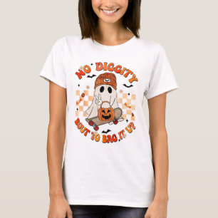 Camiseta Groovy Boo, Sem Diggência, Sobre Ir Para O Hallowe