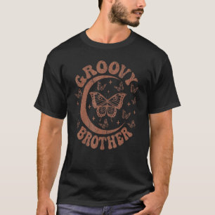 Camiseta Groovy Brother 70s Nostalgia estética de 1970
