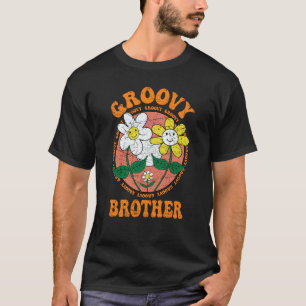 Camiseta Groovy Brother 70s Nostalgia estética de 1970