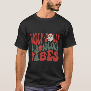 Camiseta Groovy Cardiology Enfermeira de Natal