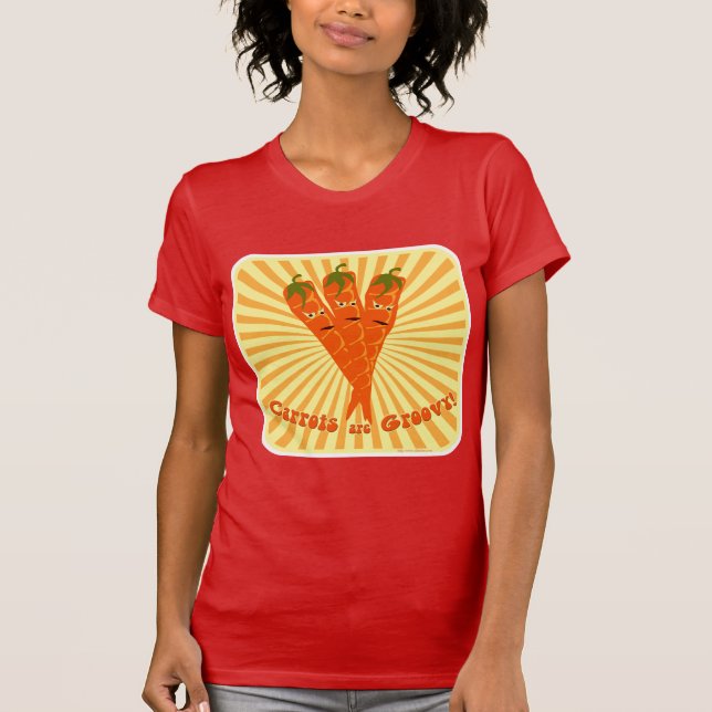 Camiseta Groovy Carrots (Frente)