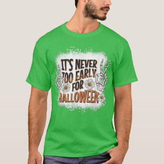 Camiseta Groovy Creepy Sketlen Nunca Pumpki