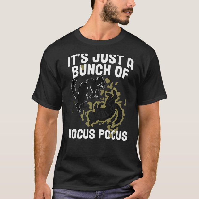 Camiseta Groovy, é só um monte de Hocus Pocus Spooky Sea (Frente)