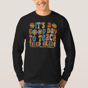 Camiseta Groovy, é um bom dia ensinar professores do tercei