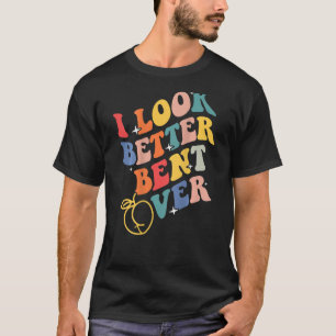 Camiseta Groovy, Eu Pareço Melhor Curto Sobre Bonito