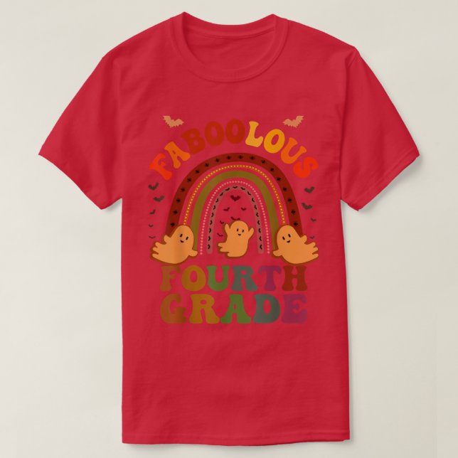Camiseta Groovy FABOOLOUS 4º PROFESSOR DE 4º GRAU Figurino  (Frente do Design)