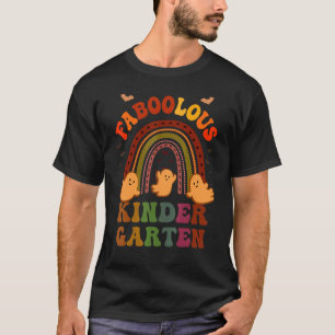 Camiseta Groovy FABOOLOUS KINDER GARTEN TEACHER Costume Thi