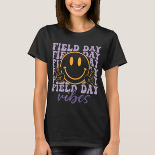 Camiseta Groovy Field Day 2023 Field Day Vibes Professor 1