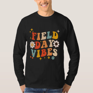 Camiseta Groovy Field Day 2023 Vibrações do Field Day Prof