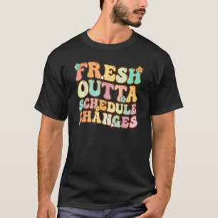 Camiseta Groovy Fresco Fora da Programação Muda o Conselhei