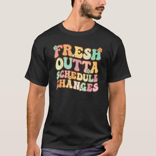Camiseta Groovy Fresco Fora da Programação Muda o Conselhei (Frente)