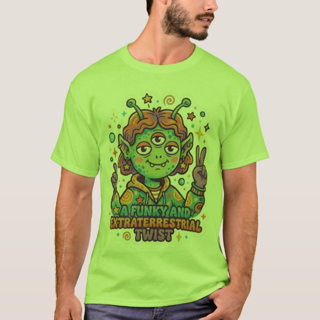 Camiseta Groovy Galáctica (Frente)