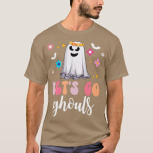 Camiseta Groovy Ghost Deixa Ghouls Retro Halloween Hippie
