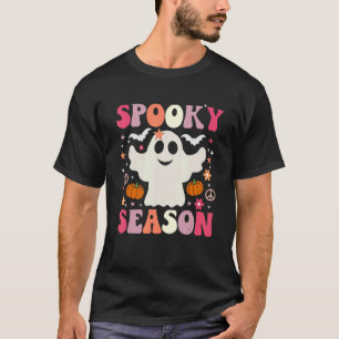 Camiseta Groovy Ghost Spooky Season