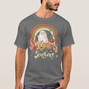 Camiseta Groovy Ghost Spooky, uma temporada Horror Custo do