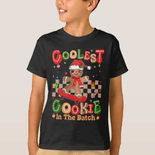 Camiseta Groovy Gingerbird Cookie Mais Fresco No Batch Chr