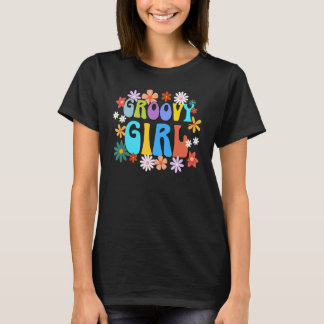 Camiseta Groovy Girl Retro 70's Style Birthday Funky de 197