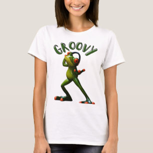 Camiseta Groovy Green Sapo