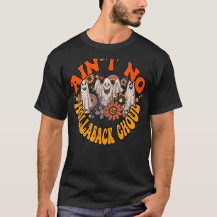 Camiseta Groovy Halloween Não é Hollaback Ghoul