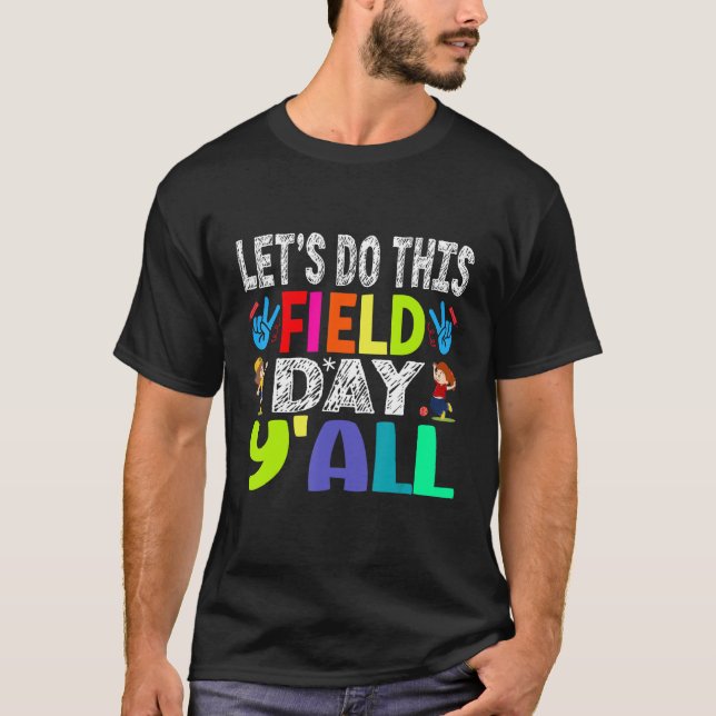 Camiseta Groovy It's Field Day Vibes for Teacher Kid 2023 (Frente)