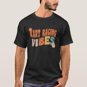 Camiseta Groovy Kart correndo Vibes Costume Professores Fel