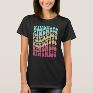 Camiseta Groovy KINDNESS diz não ao bully Anti-bullying em