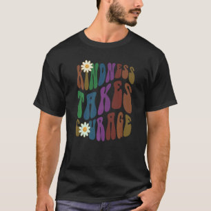 Camiseta Groovy KINDNESS TIRA CORAGEM A ANTI-Bullying