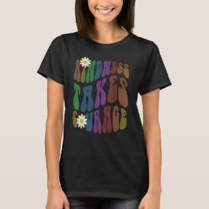 Camiseta Groovy KINDNESS TIRA CORAGEM A ANTI-Bullying