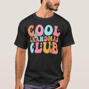Camiseta Groovy Legal Grandmas Club Funny Smile Dia de as m