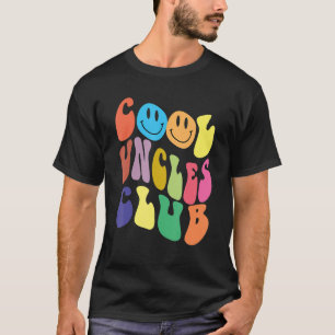 Camiseta Groovy Legal Uncles Club Sorri Colorido Pai