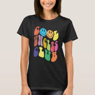 Camiseta Groovy Legal Uncles Club Sorri Colorido Pai