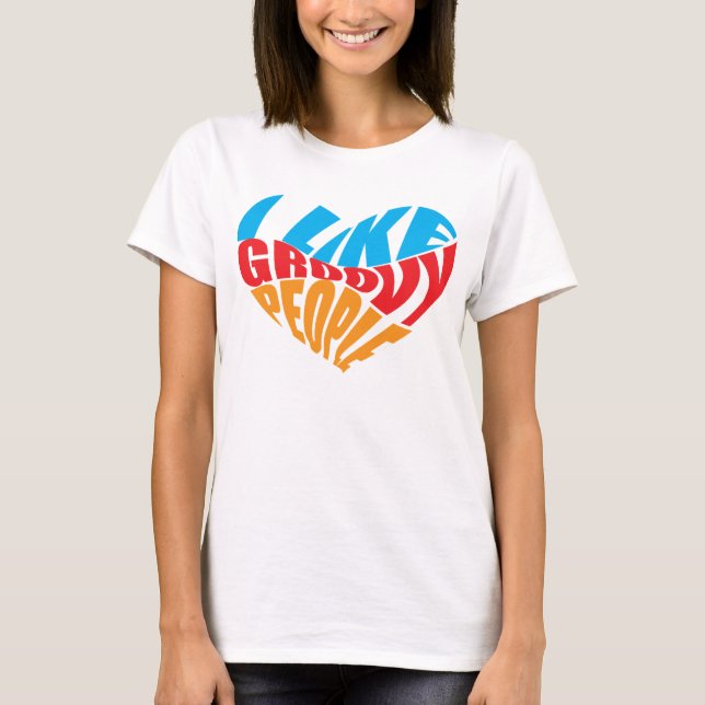 Camiseta Groovy Love (Frente)