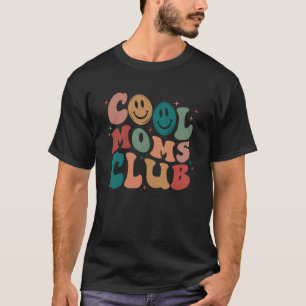 Camiseta Groovy Mama Legal Clube Mães Mulheres Legal Mãe na