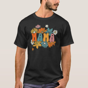 Camiseta Groovy Mama Um Agradecimento Mama Ação de Graças M