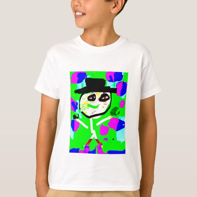 Camiseta Groovy Man Kids T-Shirt (Frente)