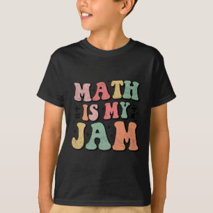 Camiseta Groovy Math é o meu primeiro dia de volta ao colég