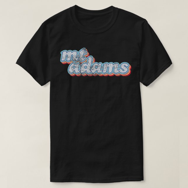 Camiseta Groovy Mount Adams  (Frente do Design)